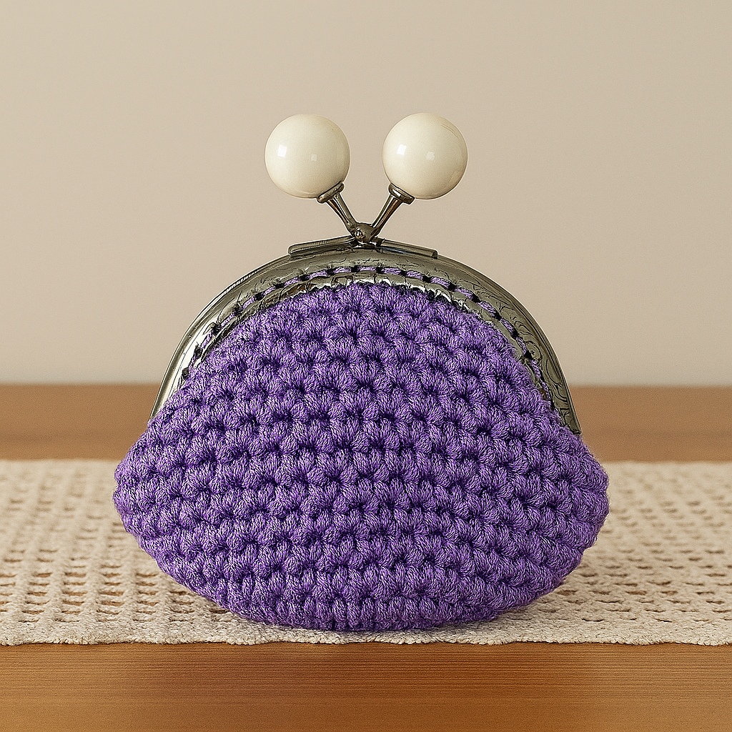 Borsellino artigianale in crochet